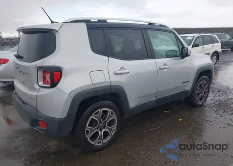 2015 Jeep Renegade Limited z USA, uszkodzony, nr VIN ZACCJBDT6FPB26831